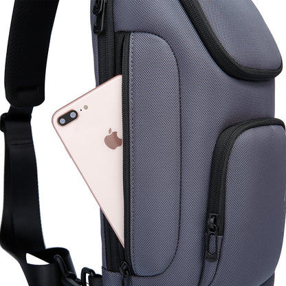 Borsa Monospalla Porta USB e Design Ambidestro | BG-7565