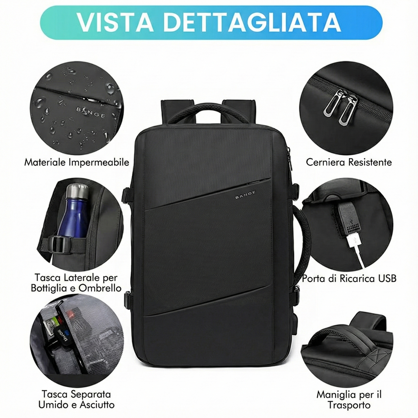 Zaino da Viaggio (30L/35L/45L) | BG-1983