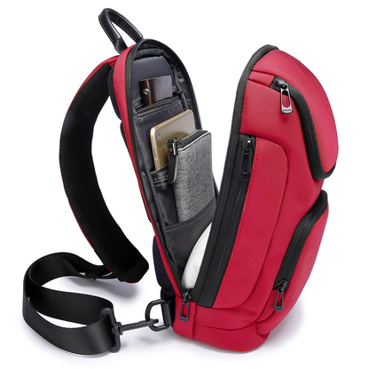 Borsa Monospalla Porta USB e Design Ambidestro | BG-7565